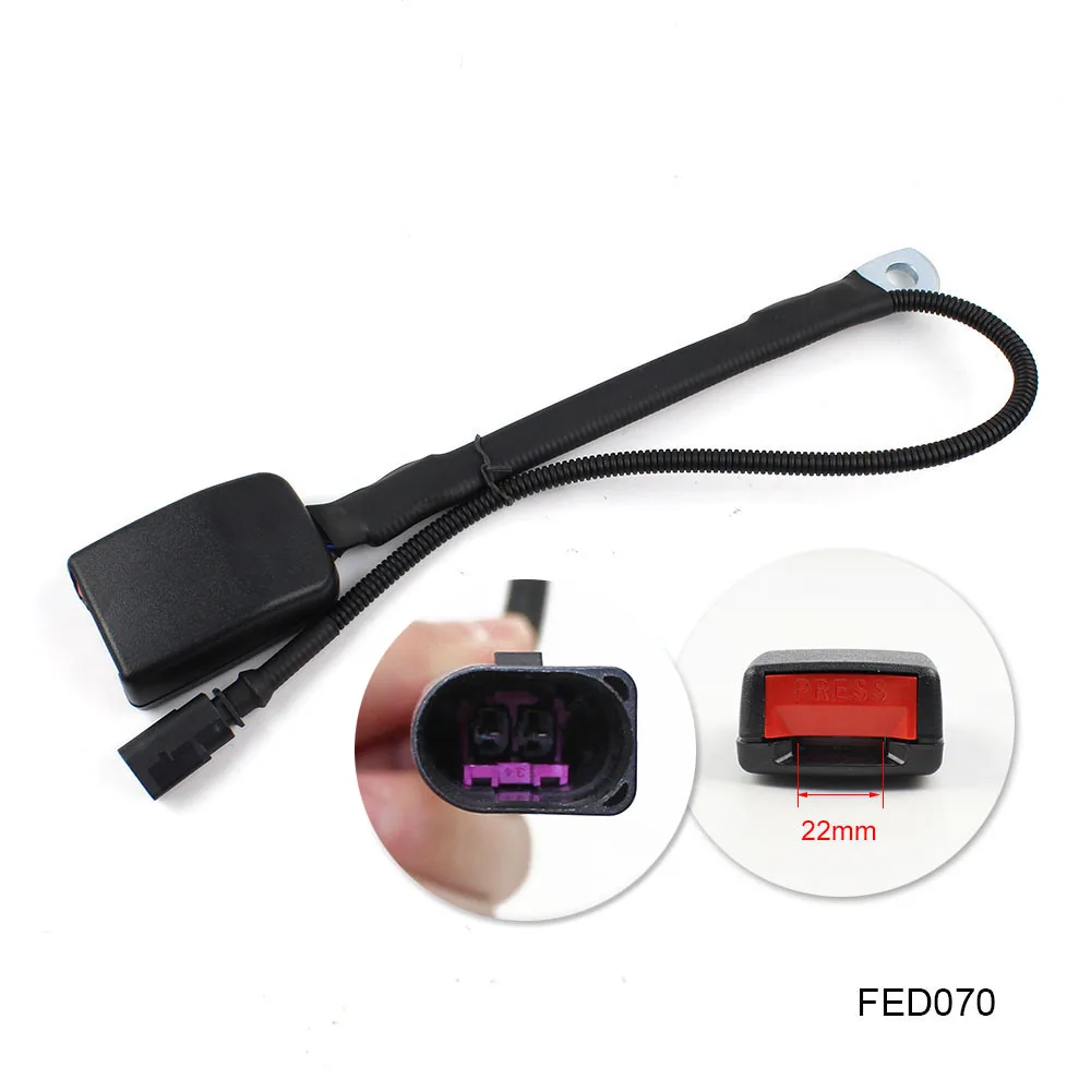 IP67/68 Water Proof Micro Switch Long Stalk Plastic Cover Car Seat Belt Buckle with Wire Switch
