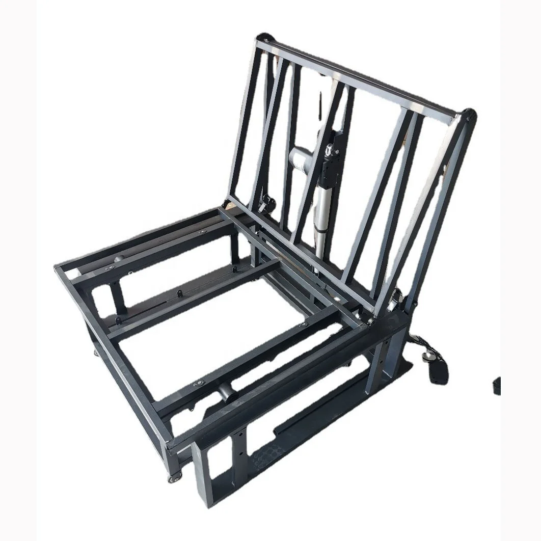 Electric function  multi-functional dual-use folding intelligent  light pull out luxury modern sofa frame bed mechanism