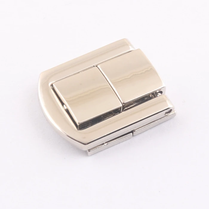 wholesale wooden jewelry box U shape latch lock for leather suitcase
