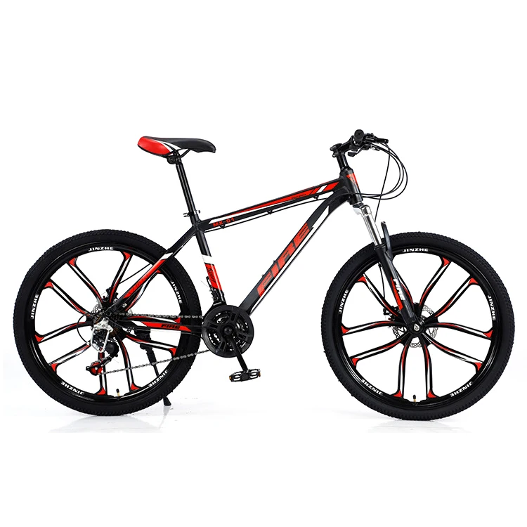 2024 Wholesale Carbon Steel one wheel 10 knives cycle 26 inch shock absorber outdoor mountain bike full suspension for adults