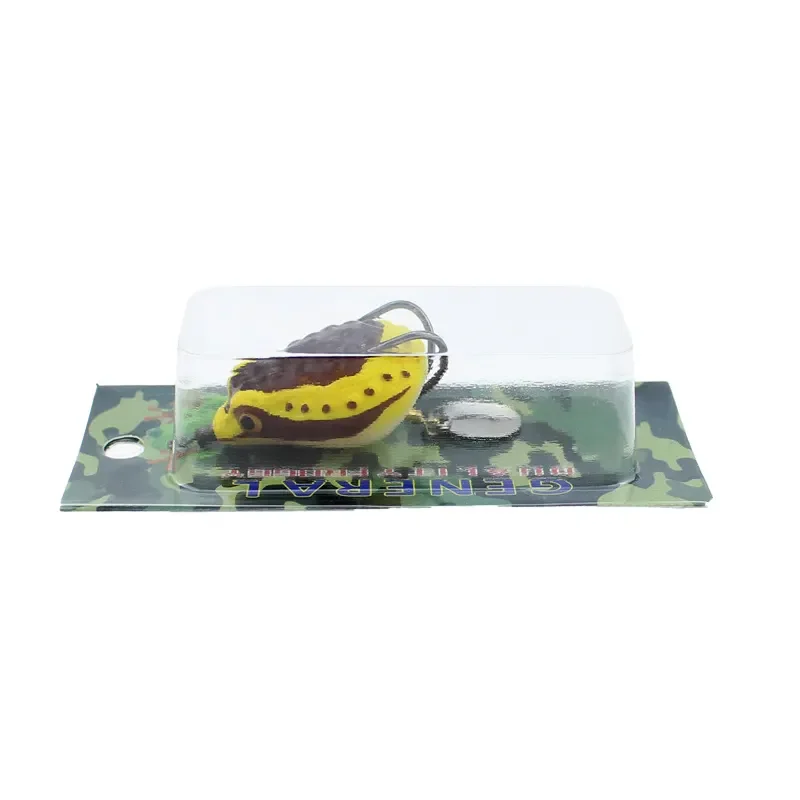3.5 cm 5.5 g Mini lure fishing Thai snake head bane strong anti with hook ray frog Support customization