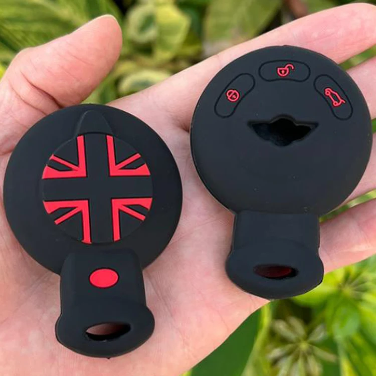 Silicone Car Key Cover Protector ACCESSORY  For F55 F56 2014 - 2015 ,S Roadster R55 R56 R57 R58 R59 Key Case For Mini Cooper