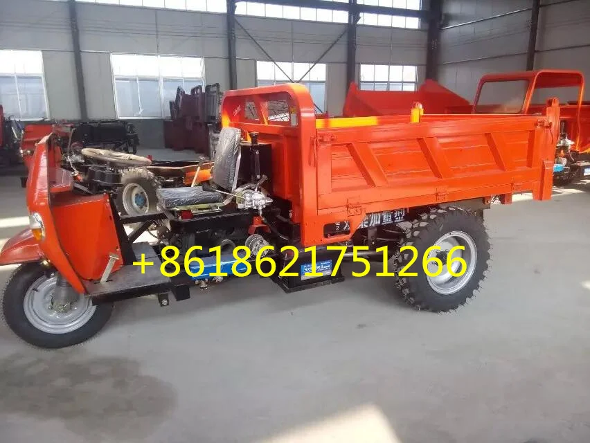 Diesel tricycle agricultural loading vehicle made in China