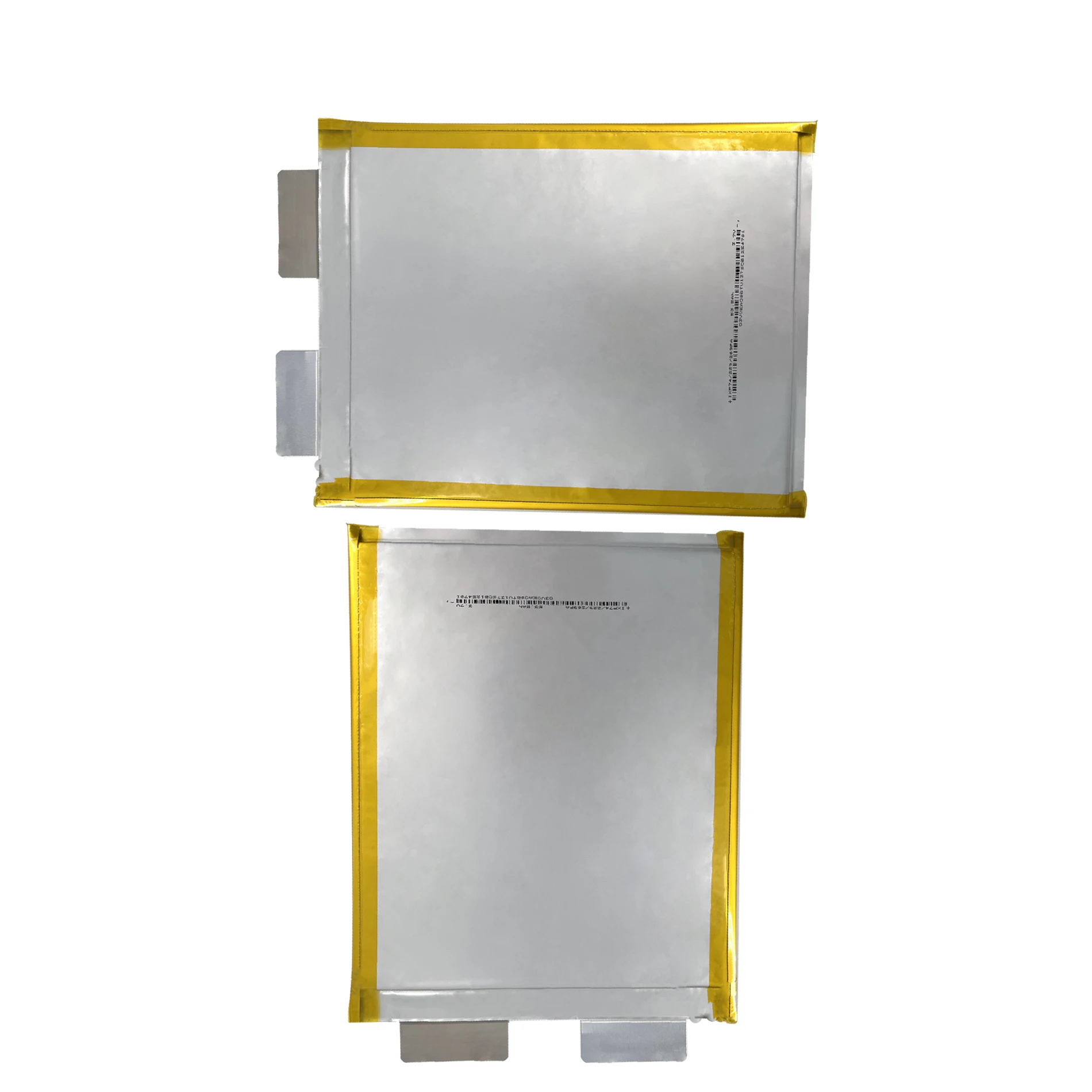 NMC Flat Pouch Rechargeable Lithium Polymer Battery Cell 53.5Ah 3.6V Soft Polymer Pouch Lithium Ion Battery