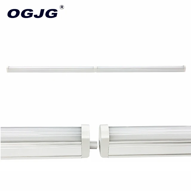replace T5 T8 fluorescent luminaire  indoor commercial 2ft 4ft 5ft connectable single tube led light