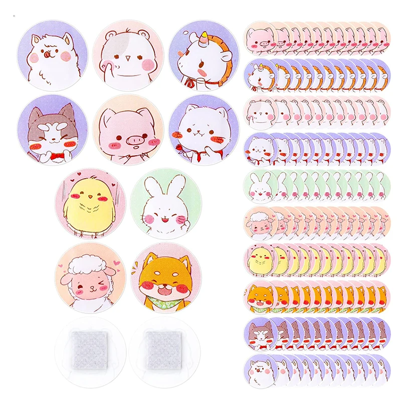 Waterproof Band aid Metal Detectable Big Dispenser Plaster Tin Aids Black Pack Tins Plastic Storage Box Band aids