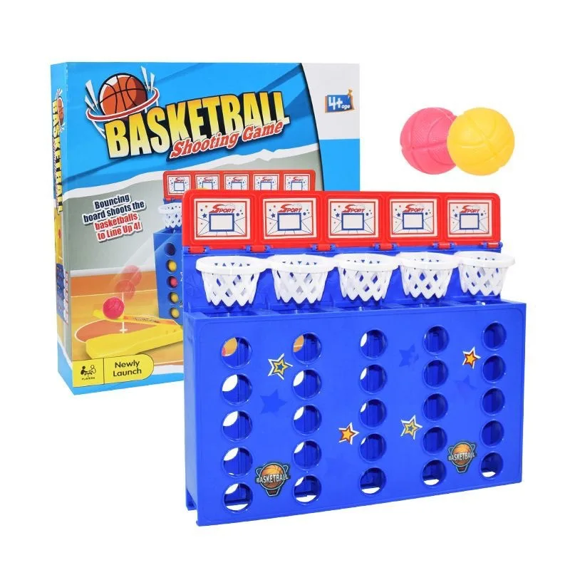 Indoor Besk Top Shooting Finger Mini Desktop Basketball Football Bowling Game Set Toys For Children Sports