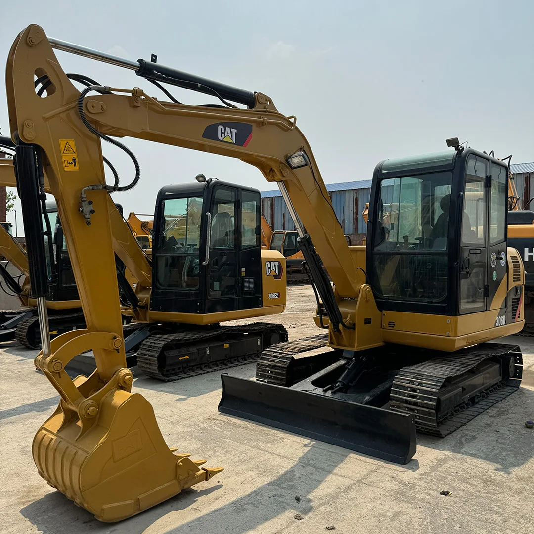 Hi-Q б/у мини 6-тонный экскаватор CAT 306D, 305 для кошек 306 307 308 б/у мини-экскаватор Японский Б/у для продажи