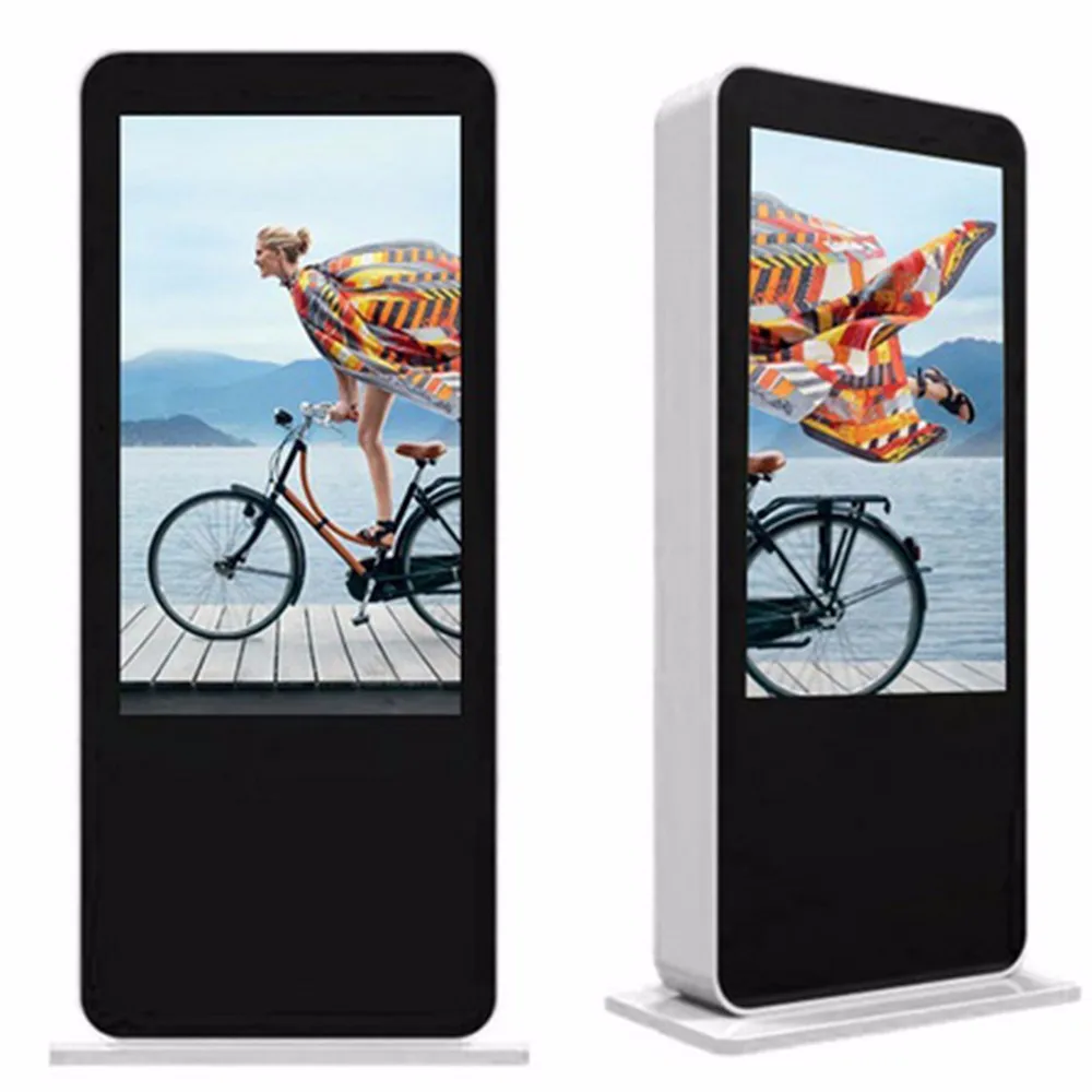 Outdoor LCD Video Advertising Player 43inch Touch Screen Digital Signage