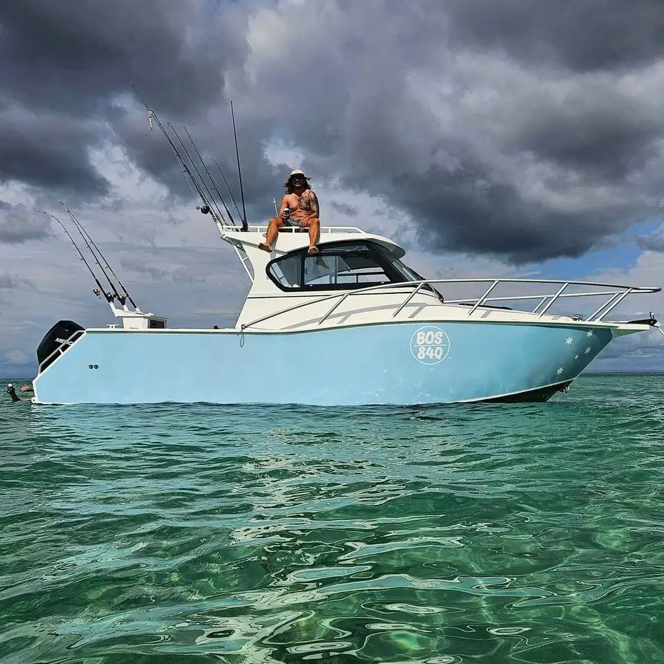 7.5M Luxury Aluminum Cabin Fishing Boat Speed Boat Sport Yacht With Trailer