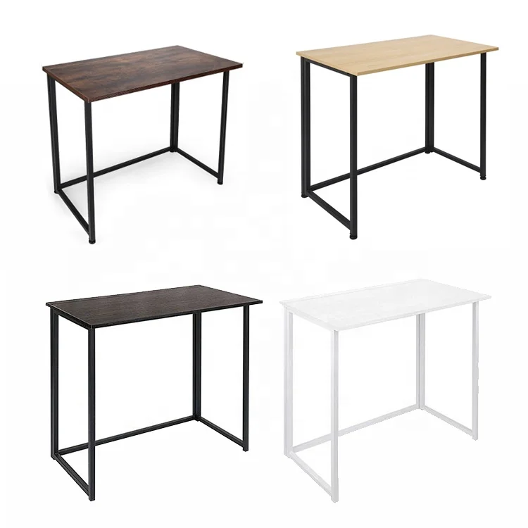 Wholesale Custom Office Home Desk Meeting Training Table Folding Wooden Computer Office Desk