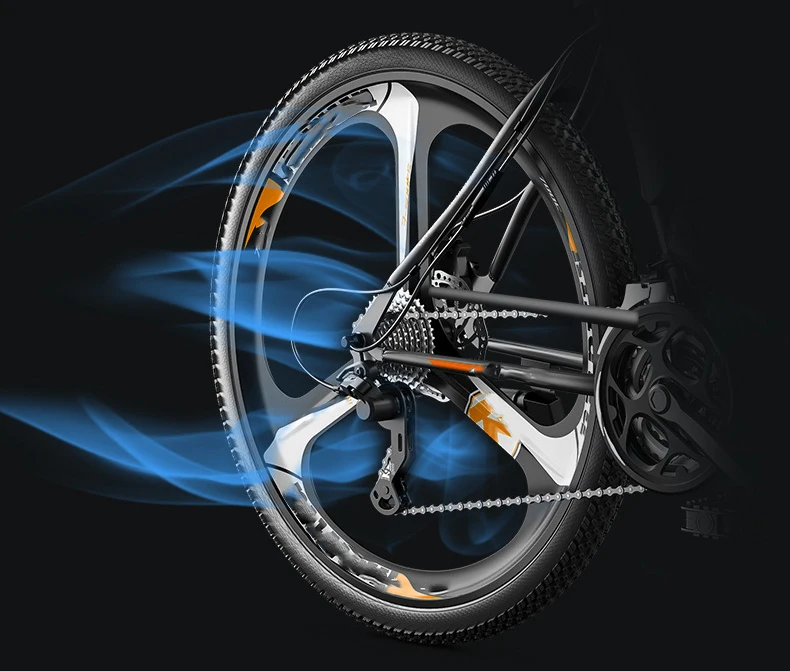 Hot sale 7 Speed 500W LCD meter 26 inch tire electric bike High carbon steel frame 36V 8AH Electric mountain Bike