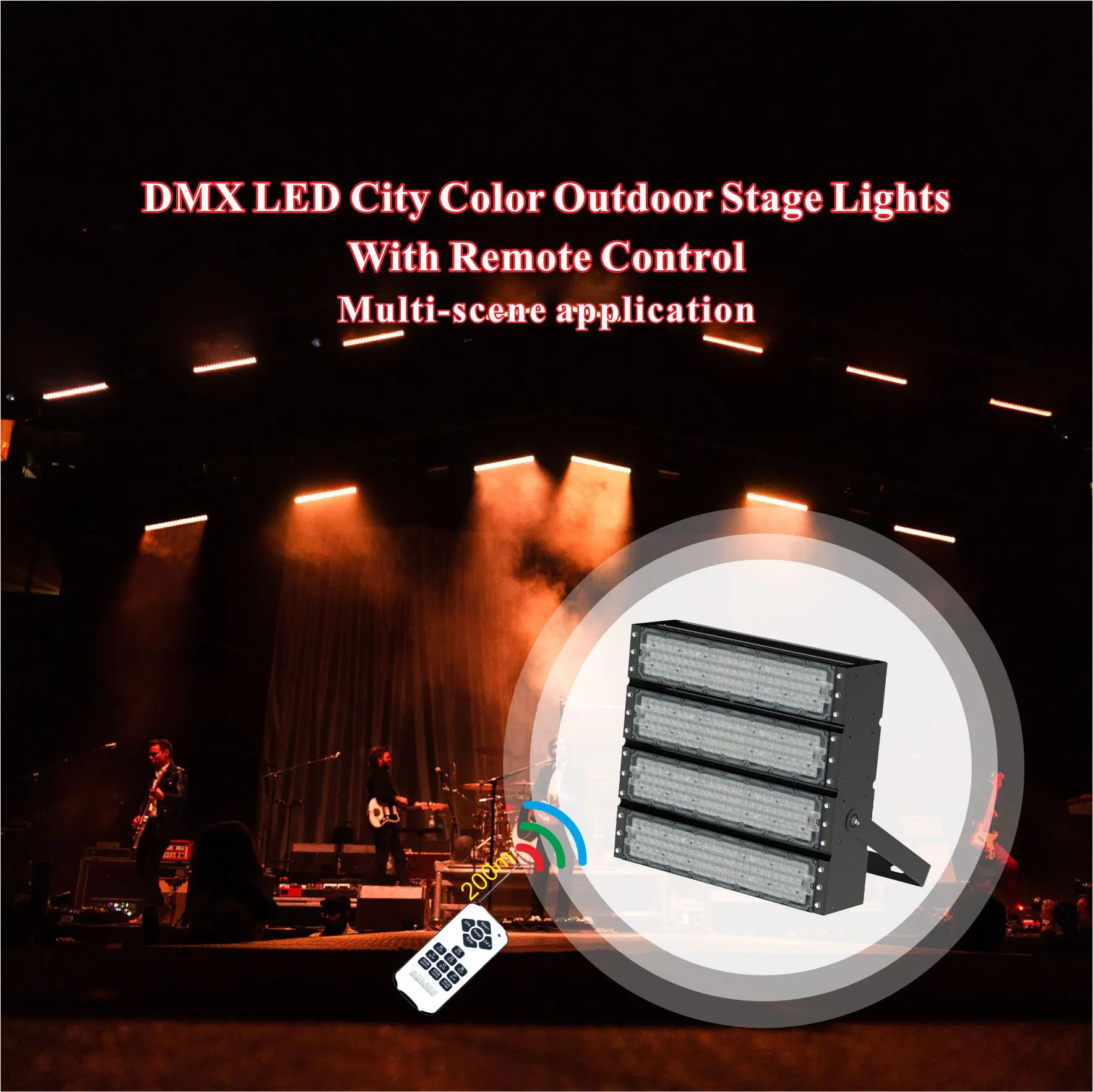 Aglare Outdoor Floodlight Dmx Flood Light Led 1000 Watt Stadium Led Flood Light Price