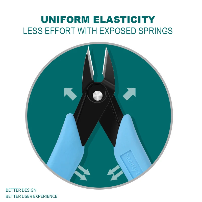 Large Sharp Professional Heavy-duty Cutter Unloading Manicure Kit Nipper Scissors Nail Clipper For Nail Rhinestones Removal