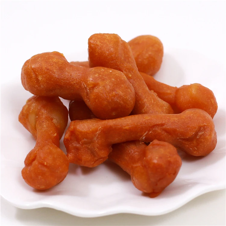 Dog snacks homemade drying to fire teddy bear reward snacks molar stick bone pet duck neck cleaning teeth