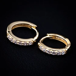 Factory Price High-end Custom Iced out Real S925 Silver 9k 10k 14k 18k Gold Moissanite Diamond Ear Studs Earrings for Men Women