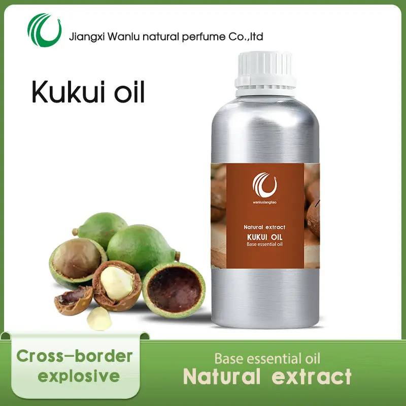 Kukui Nut Oil | Candlenut Oil | Candleberry Oil - Kukui Oil - 100% Pure and Natural Essential Oils - Wholesale Bulk Price