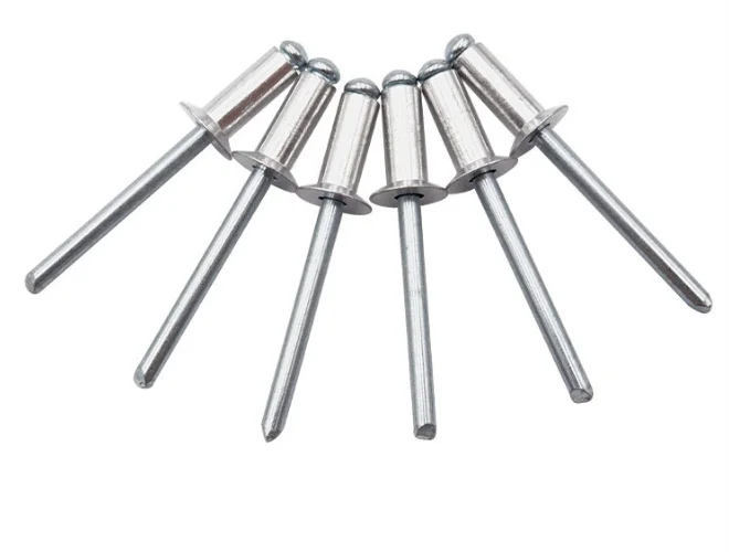 Aluminum open type flat round head core rivet Pull rivets