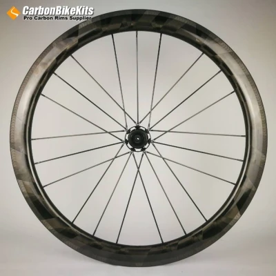 700C 26mm Width Carbon Fiber UD Bowknot Finishing Road Bike Rim Disc Brake Rim Brake