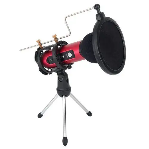 X2A National K Song Mobile Microphone Transforms into Special Effects Microphone Anchor Recording Live Sound Card