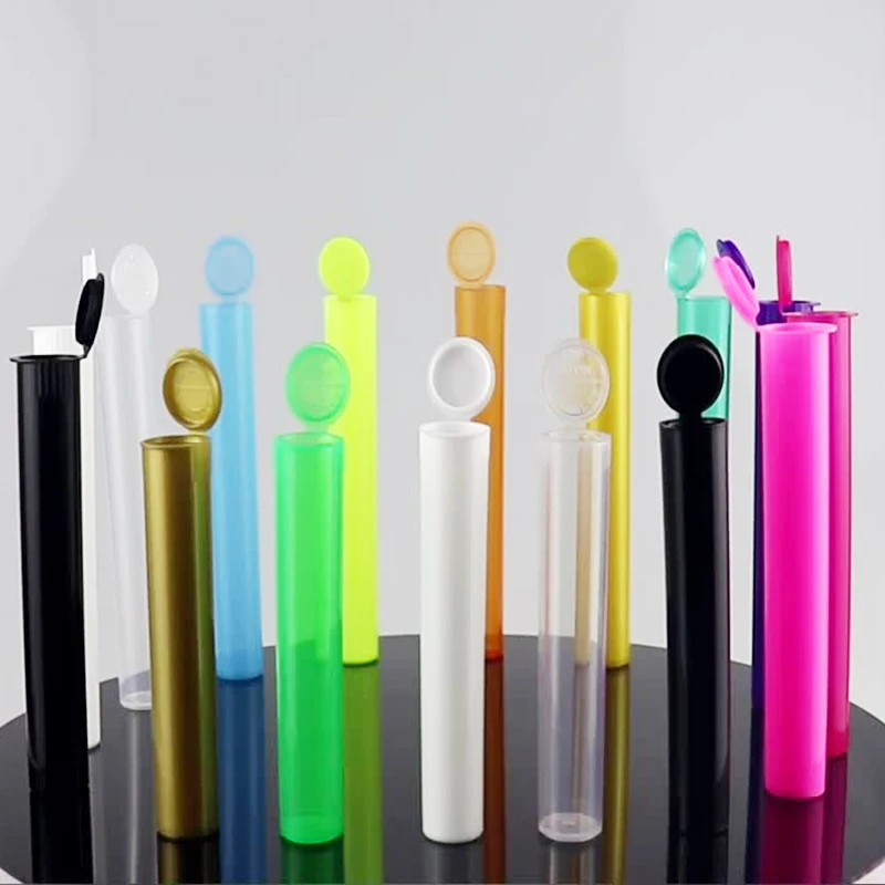 Custom 73mm 80mm 85mm 90mm 98mm 109mm 116mm 120mm 150mm Pop Top Squeeze Open Tubes Child Proof Plastic tube