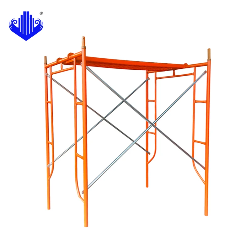 Door type fastener steel pipe scaffold thickened practical stairs  scaffolding