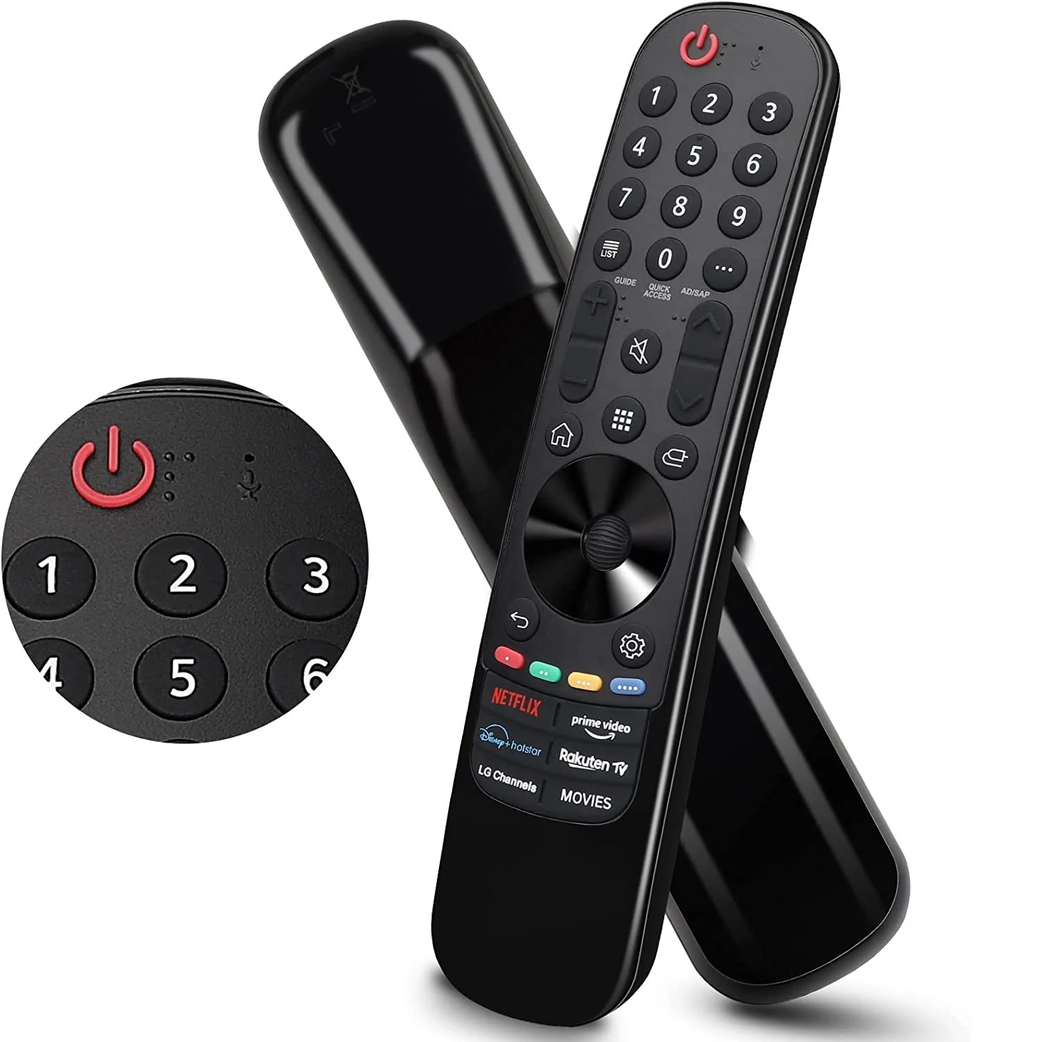 AN-MR21GA Infrared Replacement Replaced Magic Remote Control fit for LG OLED TV No Voice No Mouse