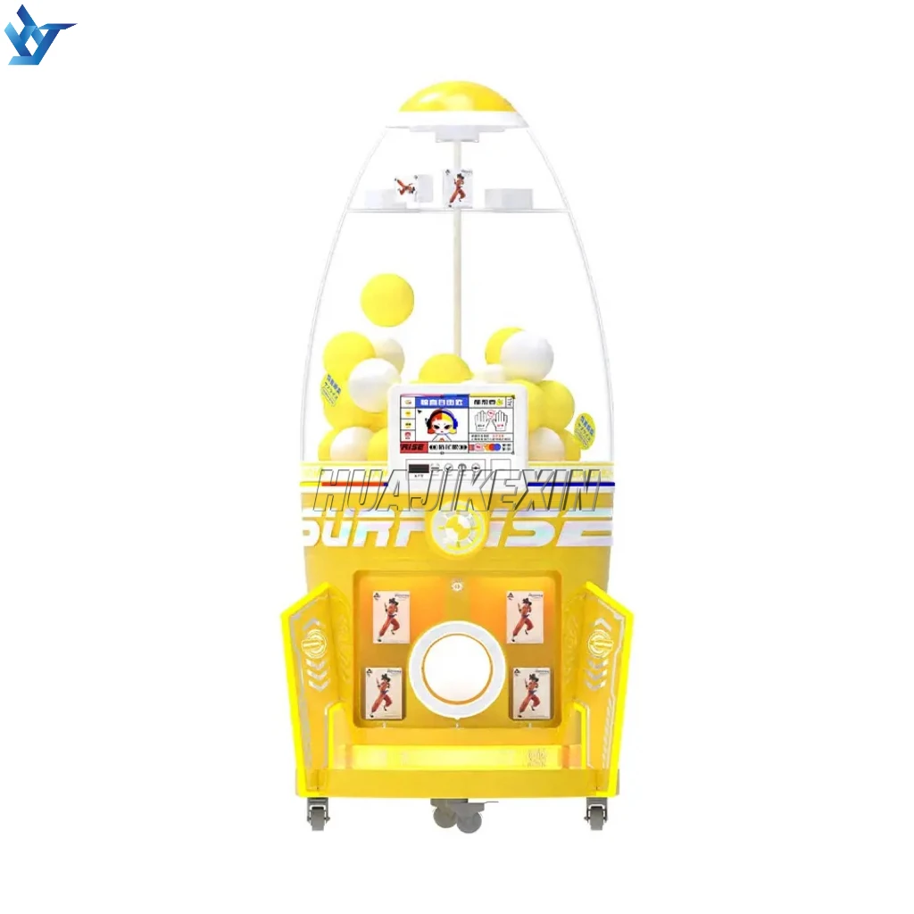 2023 Popular Rocket Capsule Machine Egg Twisting Gift Capsule Gashapon Toy Vending Machine Custom Gashapon Machine