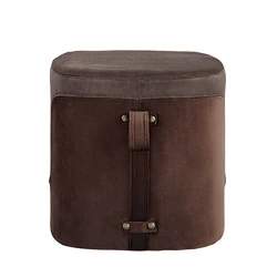USA warehouse drop drop shipping Velvet Dressing Stool Chinese style Luxury  bench Ottoman Creative Pouf home Furniture
