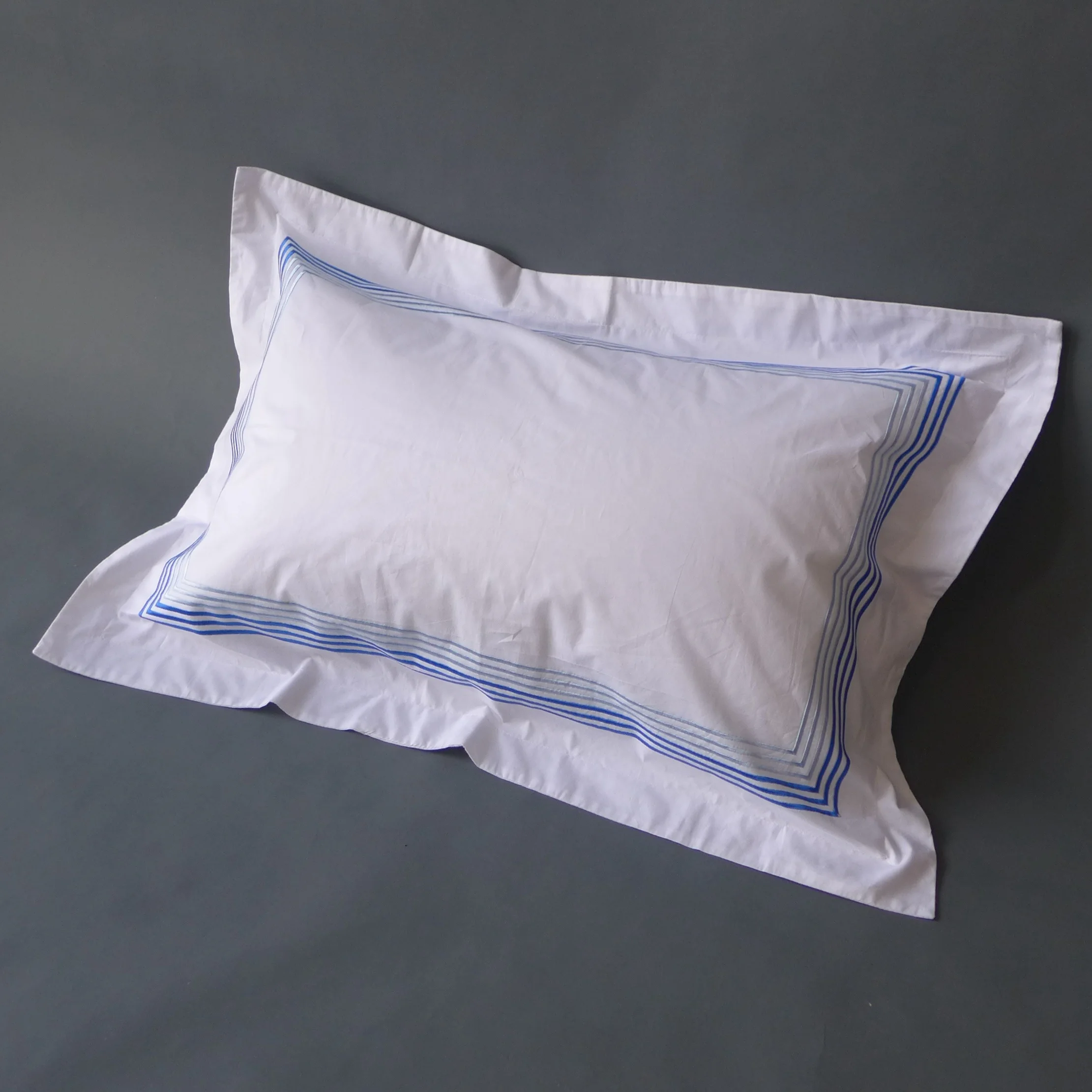 100% cotton duvet cover set with embroidery pillowcase pillowsham