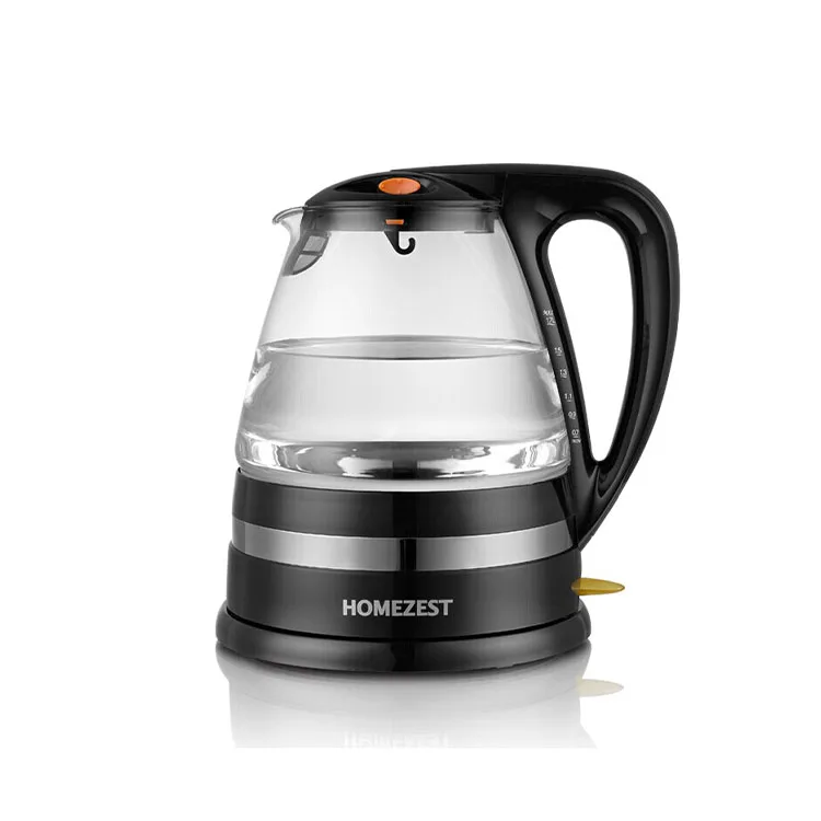 Homezest T-819F electric tea kettle glass electric water boiler warmer hot water kettle electric kettles