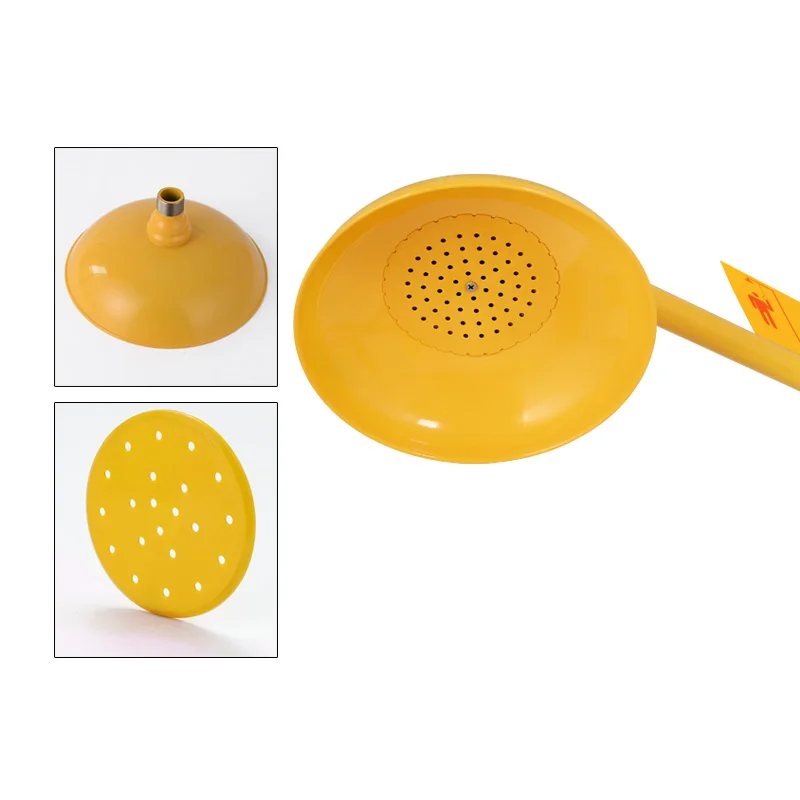 ZOYET ABS coated emergency safety shower and eye wash,stainless steel safety eyewash station