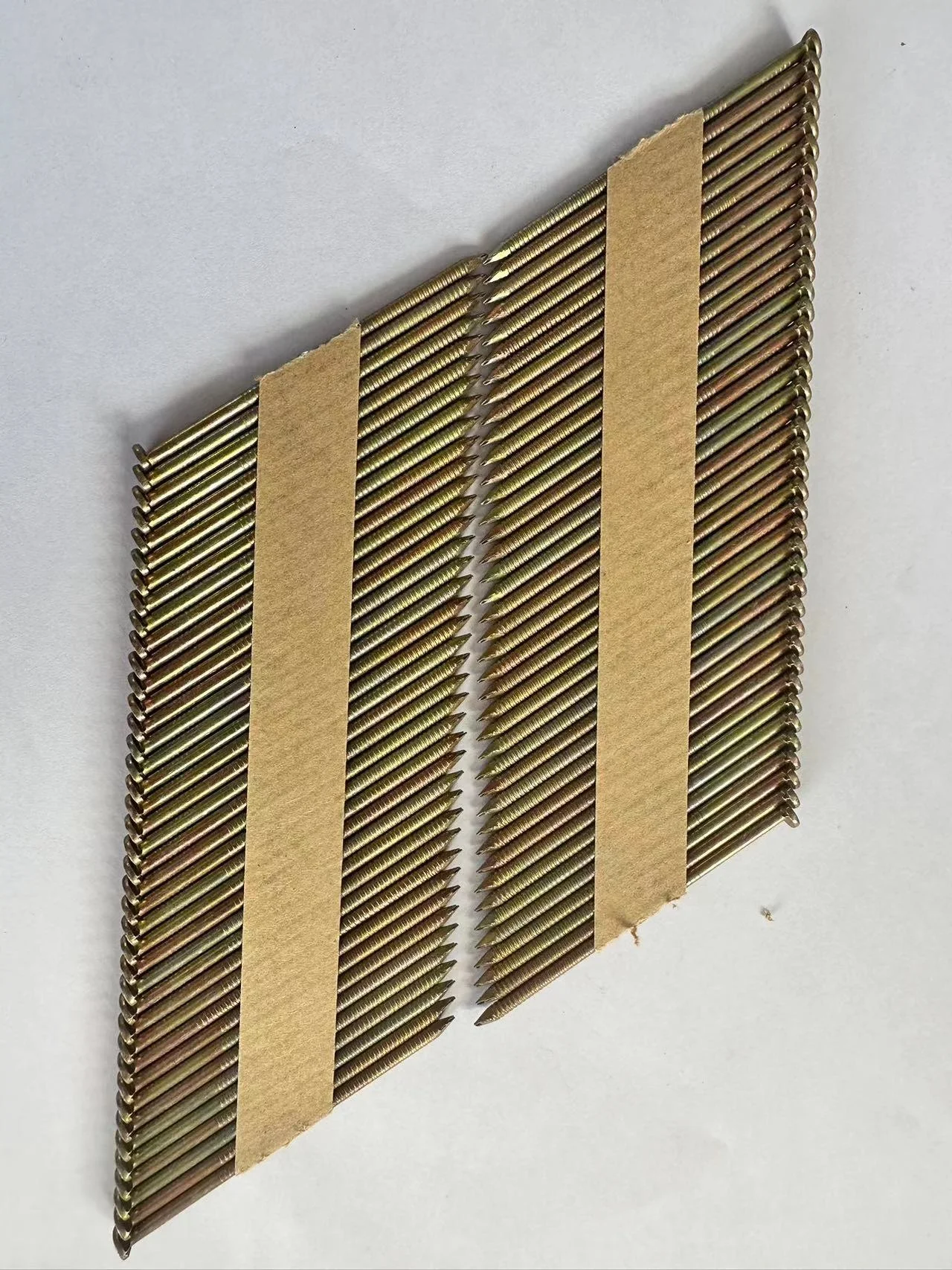 34 Degree Offset Round Head 0.113 Inch Galvanized Paper Strip Nails Paper tape collated