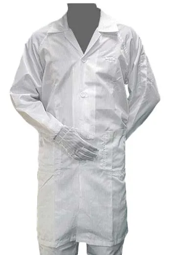 Antistatic Electronic Work Suit Garments Cleanroom Overall ESD Safety Cloth Carbon Fiber Antistatic Coat Jacket