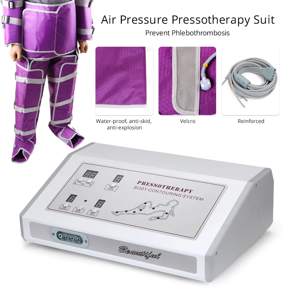 Air Pressure Massage Skin Tightening  Therapy Lymphatic Drainage Slimming Beauty Machine Pressotherapy Body Slimming Machine
