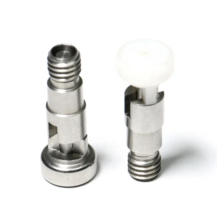 Stainless Steel Retractable Spring M10 M12 index pin Flat Head Lock Out Pull Konb Indexing Plunger