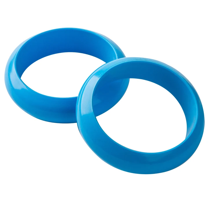  Chewable Soft Round Pastel Teether Bracelet Sensory Teething Toy Baby