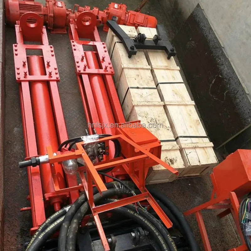 Low price mine usage manual dth drilling rig machine