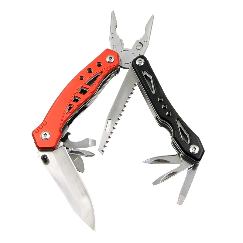 Hot Selling Multi Stainless Steel  Free Sample Wire Stripper Folding Combination Lock Camping Multi Pliers