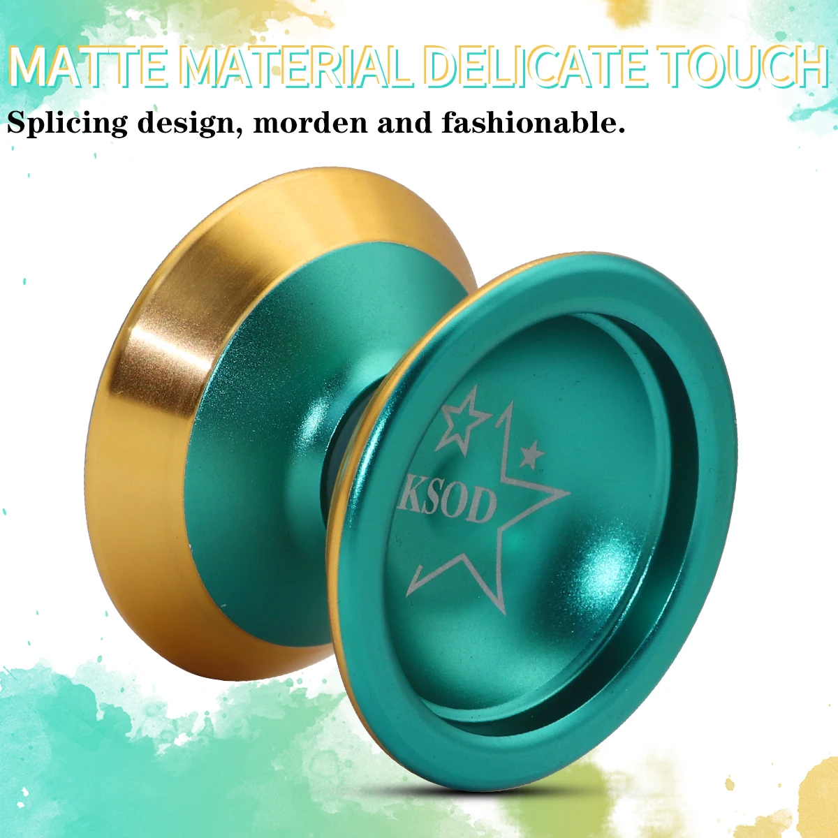 Aluminum Alloy Yoyo Unresponsive YoYo Ball Competitive Spin Yo-yo Ball for Yoyo Professional Advanced Players