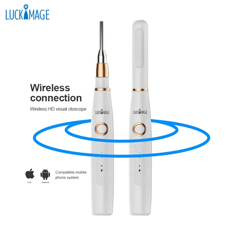  Luckimage настраиваемая HD Пиксельная визуальная wifi Отоскоп камеры