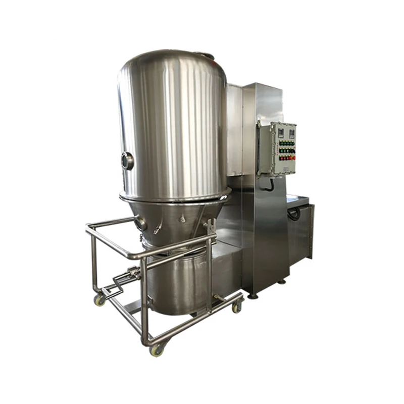 300kgs medicine granlue drying machine fluidized bed granulator fluid bed dryer