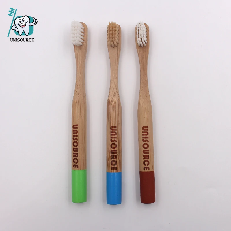 2024 wholesale Manufacturer premium eco friendly OEM custom logo wholesale kids bamboo wooden toothbrush Wholesale Cheap