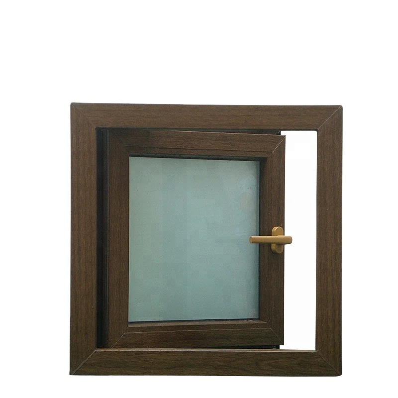 wood grain envelope packaging with pvc window frame upvc windows triple glass