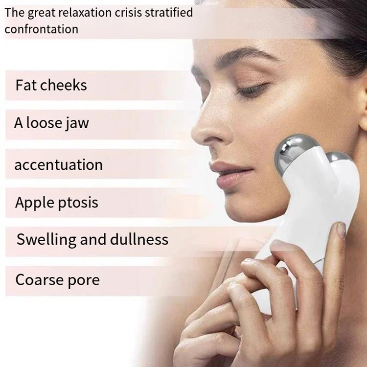Micro Current Face Lifting Device Skin Rejuvenation Tightening Machine Home Use Face Massager Roller For Beauty