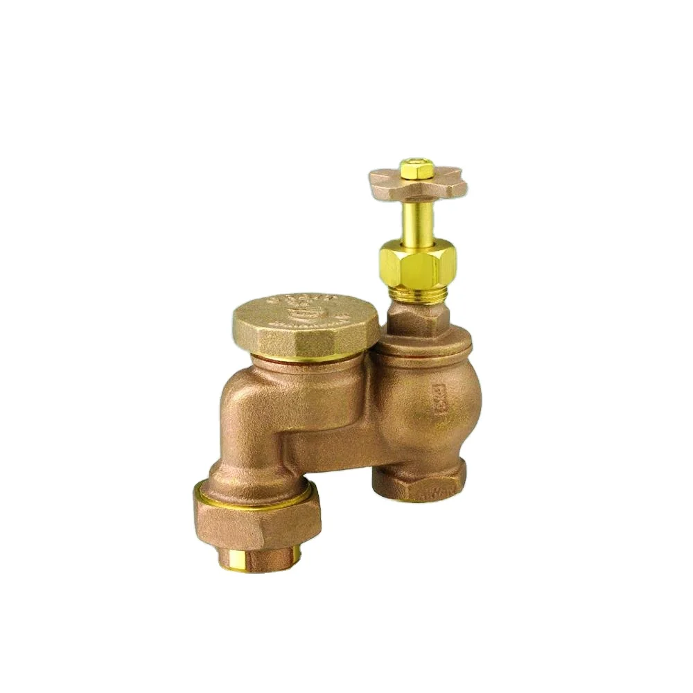 Клапан управления соединением резьбы для оросительной системы