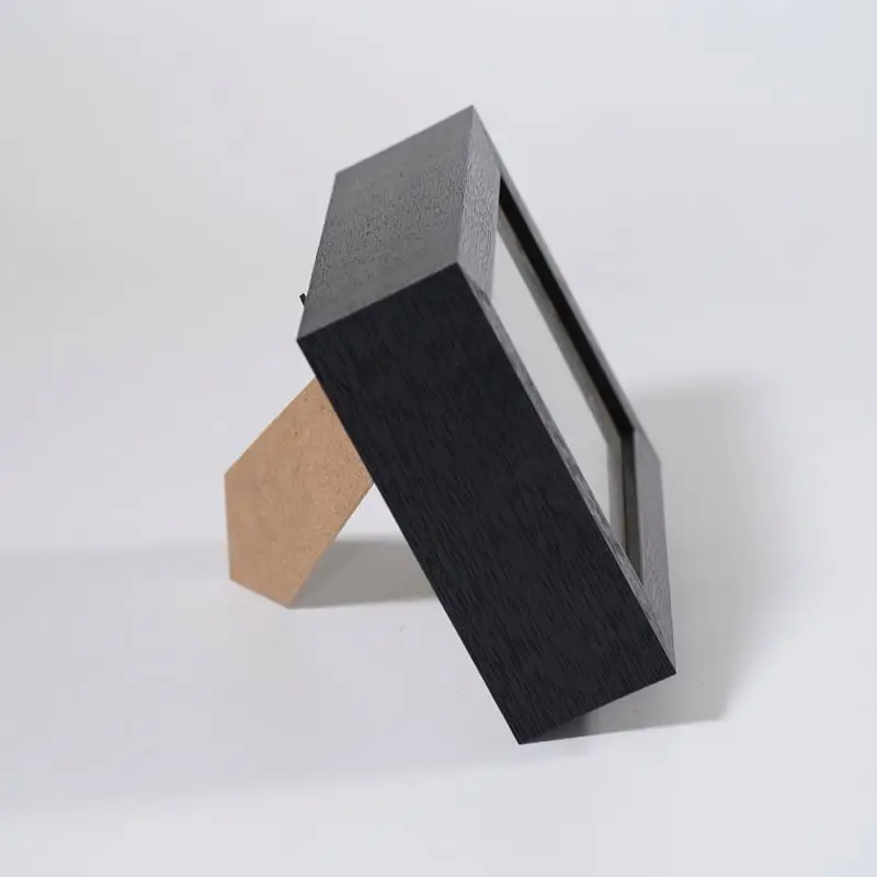 Environmental plastic frame craft 3d Box Frames Custom Hollow 5CM Plastic Photo Frame