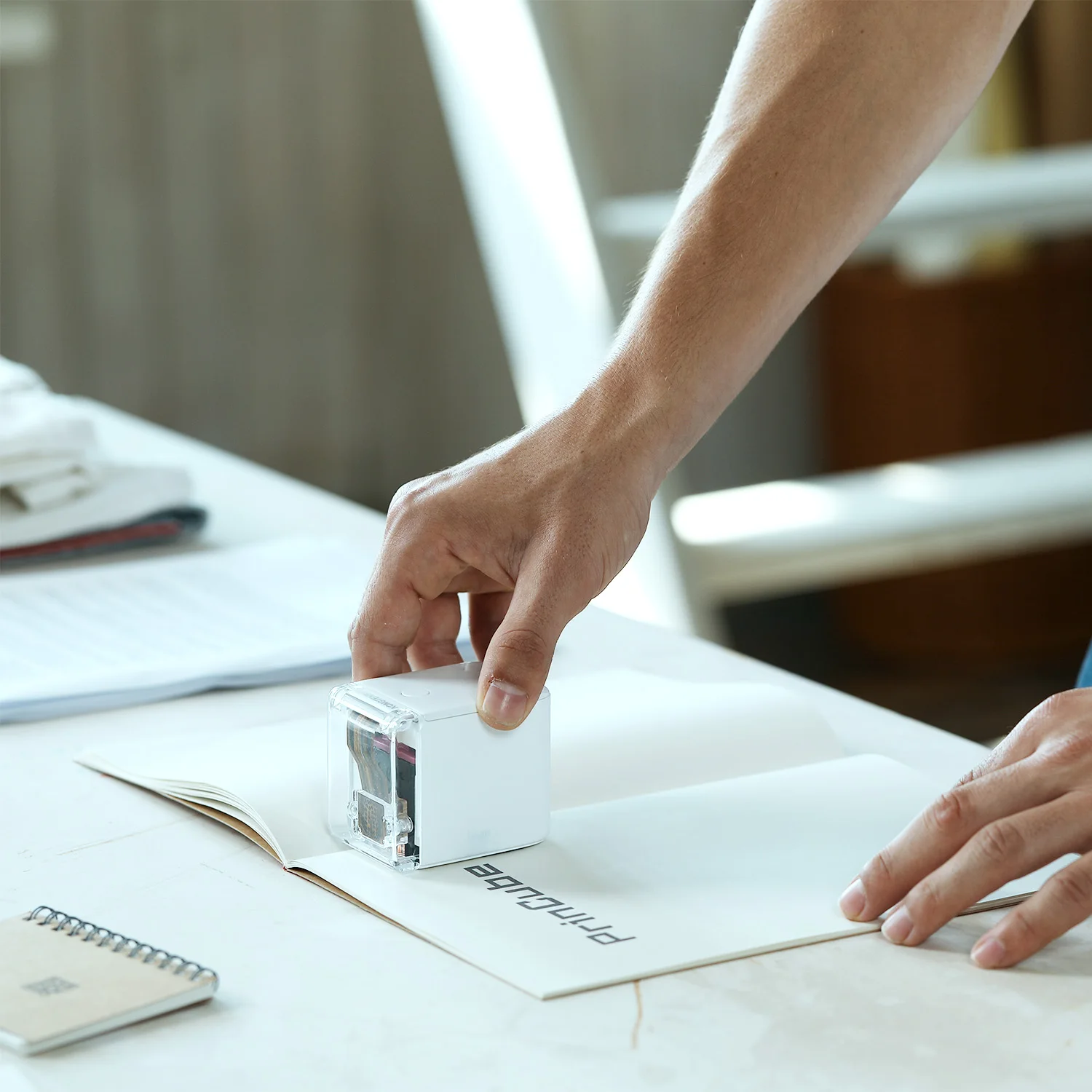 
Wireless Inkjet Printer Handheld Printer Smart Inkjet Portable Small Mini Label Tattoo Large Size with Ink Cartridge 