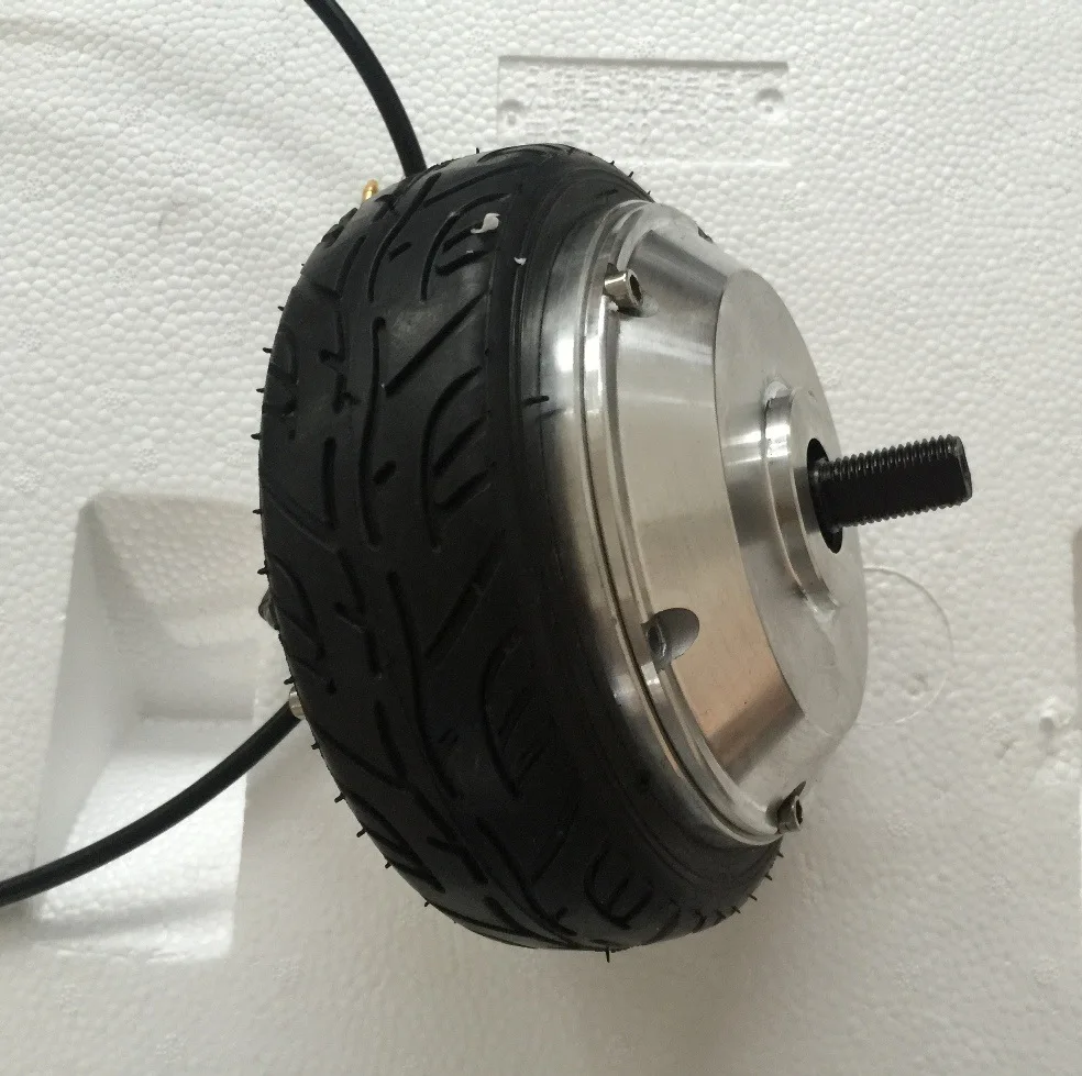 L-faster 6 Inch 36V 48V 350W Brushless Geared Hub Motor Wheel High Torque Low Speed For Electric Cart