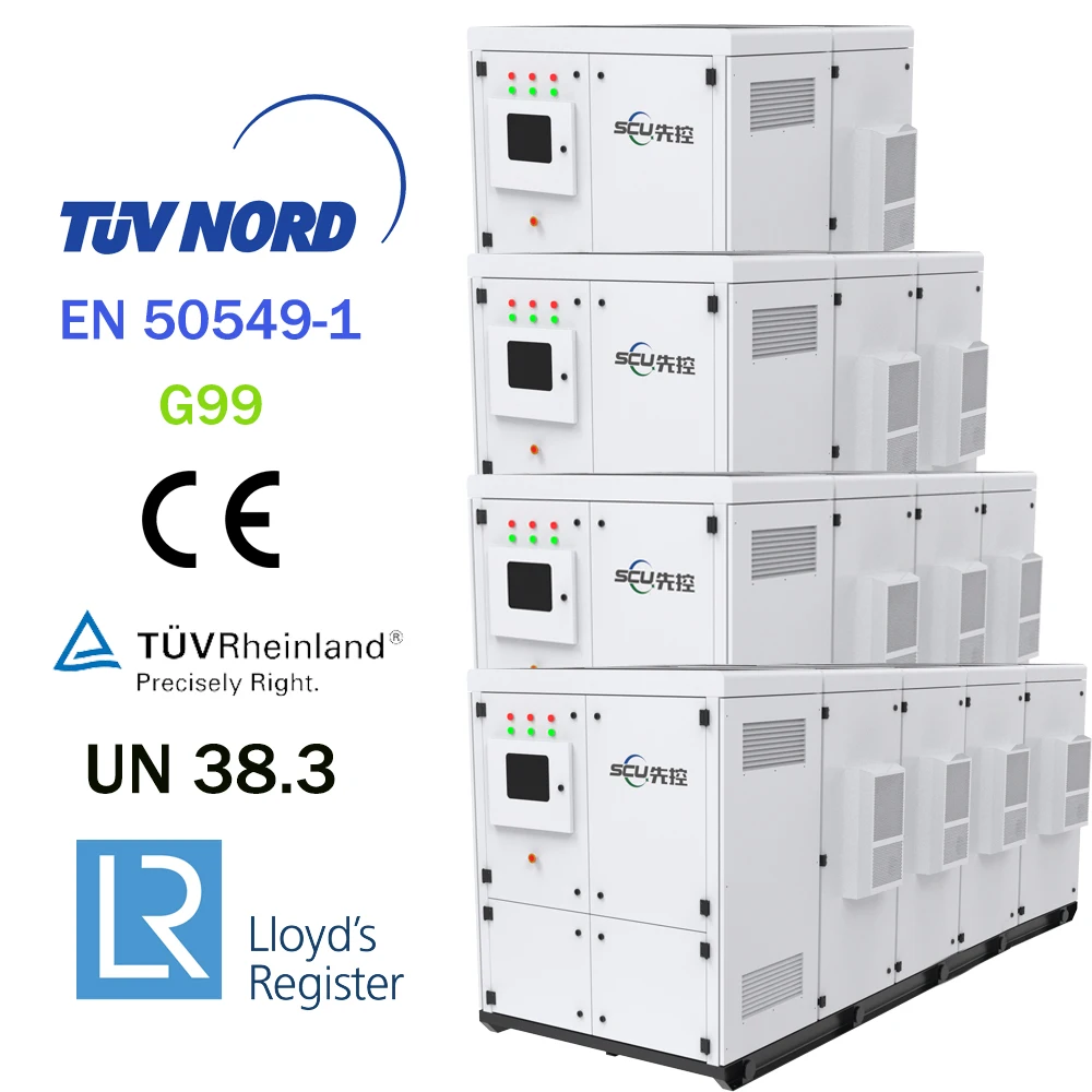 SCU renewable solar storage battery system work with diesel generator to save cost 200kw off grid solar power system